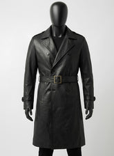 The Avengers Nick Fury Leather Trench Coat