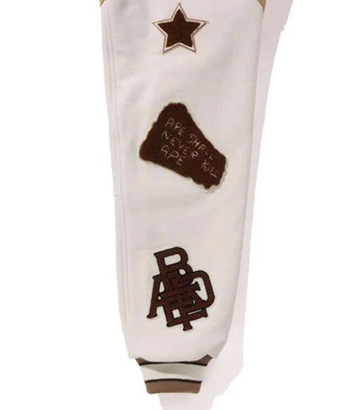 Multi Motif Bape Varsity Jacket