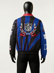 Kith x Jeff Hamilton NFL Giants Varsity Jacket