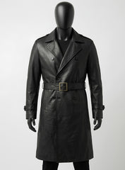 The Avengers Nick Fury Leather Trench Coat